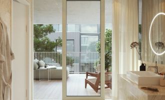            Moderne 3 Zimmerwohnung in Top-Lage - Erstbezug: Terrasse, Parkett, Erdwärme
    