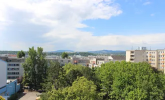 Exklusive helle Dachgeschosswohnung mit Dachterrasse und Weitblick!