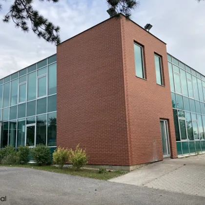 Modernes Bürohaus mit viel Glas in sehr gutem Zustand, teilklimatisiert, rd. 60 Räume und ca. 45 Stellplätze - nahe Autobahnknoten Vösendorf und Wiener Stadtgrenze - Bild 2