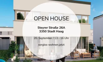 OPEN HOUSE 20.09.2024 von 13 - 16 Uhr - KLIMAFREUNDLICH - Einziehen & Wohlfühlen - D2