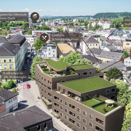 Top 33 Haus C Am Graben Vöcklabruck: neue 4-Zimmer-Wohnung im Zentrum - Bild 3