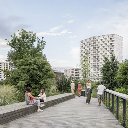 JETZT wird's leywand. Das Wohnhochhaus am Nordbahnviertel - Bild 3