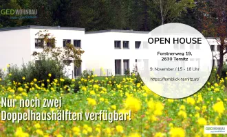 ***Open House 9.11. 15-18 Uhr*** Ihre neue Doppelhaushälfte mit Wohlfühlfaktor! " nur noch 2 verfügbar!  – B1