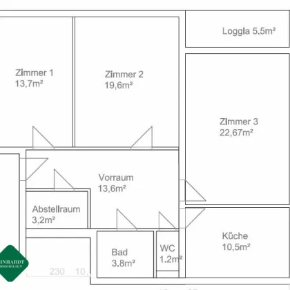 Eigentumswohnung in Top-Zustand inkl. Einbauküche - Bild 3