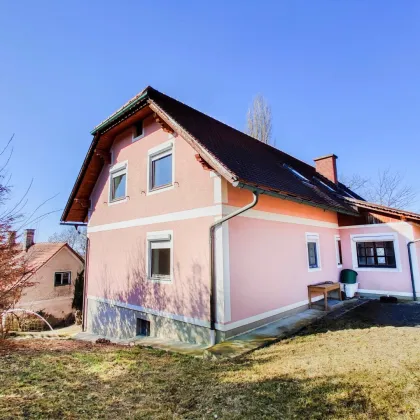 Neuer Preis! - Traumhaus in Grünlage. - Landhaus mit umfassendem Grundbesitz. - Fernblick zwischen Weingärten. - Inkl. Nebengebäuden. - Bild 3