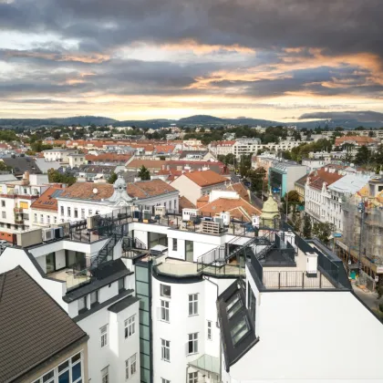 Großzügige 4-Zimmer Dachgeschoßwohnung mit herausragendem Grünblick, zwei Terrassen und Aussichtsturm - Ferrogasse - Top23 - Bild 2