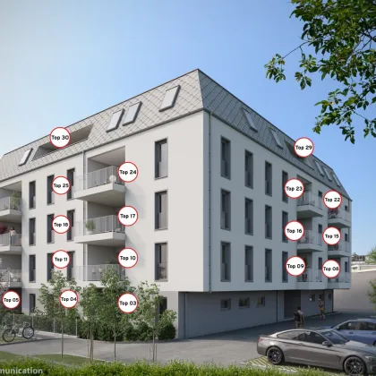 Gartenwohnung Top 03 - Neubauprojekt "STADTHAUS D2" Kirchdorf - fixer Baubeginn Sommer 2024 - Bild 3