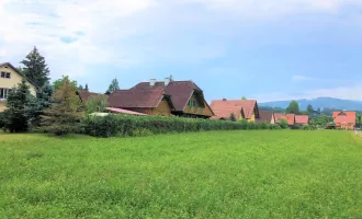 Baugrundstücke mit herrlicher Aussicht und RUHELAGE ca. 700 m² je Parzelle aufgeschlossen