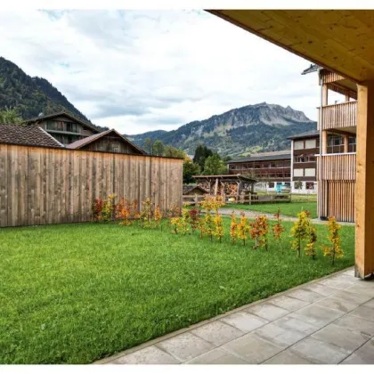 Bregenzerwald - Au, Vollholz Reihenhaus mit Garten, Terrasse und Schuppen, Edelrohbau, tolle Wohnbauförderung - Bild 2