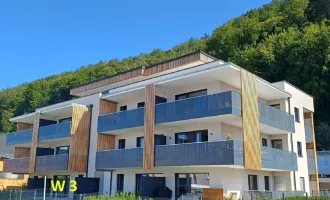 KAUF SALZBURG-STADT: NEUBAU/ERSTBEZUG - LINZER BUNDESSTRASSE 67: 58 m² 2-Zimmer-Gartenwohnung - mit 58 m² Eigengarten und Terrasse - Top W 3  - bezugsfertig binnen 4-6 Wochen