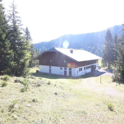 Berggasthof ANZERBERGALM - ein profitables Investment für € 380.000,- mit vielseitigen Nutzungsmöglichkeiten im Salzburger Bergland! - Bild 2