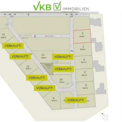 Grundstück in Seenähe – 526 m² in der Marktgemeinde Asten nahe Pichlinger See - Bild 2