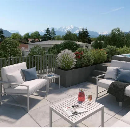 Schlosspark in Parsch: Penthouse mit einzigartiger Rooftop-Terrasse - Bild 3