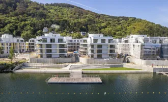 144m² Wohlfühloase mit WASSERBLICK und riesiger Freifläche - THE SHORE - Pures Lebensgefühl am Wasser mit Concierge, Fitness und Wellness das ganze Jahr - EXKLUSIVE ERSTBEZÜGE in 1190 Wien