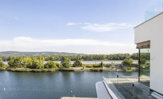 Einzigartiges Wohnen auf 144m² mit 36m² Freifläche  - THE SHORE - Pures Lebensgefühl am Wasser mit Concierge, Fitness und Wellness das ganze Jahr - EXKLUSIVE ERSTBEZÜGE in 1190 Wien