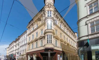 Moderne, klimatisierte Geschäftsfläche mit hoher Fußgängerfrequenz in der Linzer Innenstadt zu vermieten!