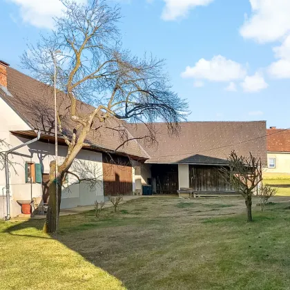 Wohnhaus & Nebengebäude auf rund 6.000 m² Bauland. - Wald und Freiland inkl. - Großes Potential. - Bild 3