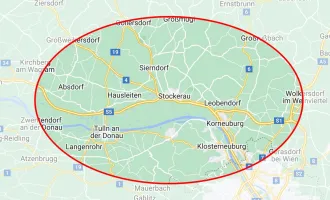 Stockerau: Betriebsgrundstück von ca. 4.500 m² bis ca. 10.000 m² am Verkehrsknoten A22/S3/S5 zu kaufen