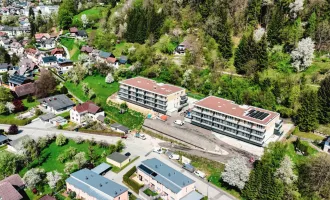 EIGENHEIM ODER ZWEITWOHNSITZ: 2-Zim.-Gartenwohnung mit unverbaubaren Blick ins Ennstal