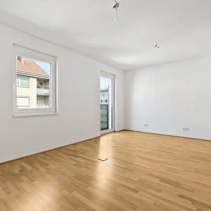 Smarte 1-Zimmer-Wohnung im 5. Obergeschoss in Wien Favoriten | Balkon - Bild 3