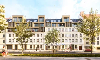 Lichtdurchflutetes Penthouse mit 4 Schlafzimmern und 3 Terrassen - QUARTIER NEUE MITTE