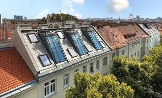 Raus aus GAS | Einzigartige Dachgeschoßwohnung mit Luft-Wärme-Pumpe und ruhiger Innenhofterrasse | voll klimatisiert | UBahnnähe