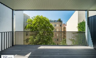 THE CORE: Wunderschöne Stilaltbauwohnung mit Balkon- und Terrassenfläche in zentraler Wiedner Lage