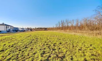 Wohn-Baugrund 15. Min vor Wien. - Ruhige und naturnahe Wohnlage. - Infrastruktur fußläufig.