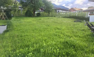 Wunderschön gelegenes, sonniges Baugrundstück für Ihr Einfamilien- oder Doppelhaus in Flaurling