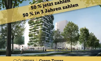 AKTION 50/50 | Urbanes Wohnen inmitten der Natur | Green Tower | Provisionsfrei