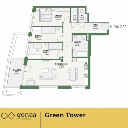 AKTION 50/50 | Energieeffizienz und Nachhaltigkeit | Der Green Tower als ökologisches Highlight | Provisionsfrei - Bild 2