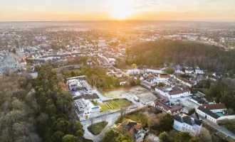 1.100 m² großes BAUGRUNDSTÜCK MIT BAUBEWILLIGUNG FÜR 1 VILLA (473 m² WNFL) IN PERCHTOLDSDORFER BESTLAGE ZU KAUFEN!