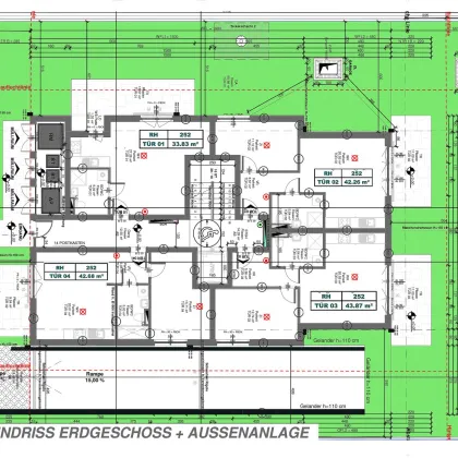 NEU! ++ 14 TOP NEUBAU-WOHNUNGEN für EIGENNUTZUNG oder KAPITALANLAGE ++ GARTEN/BALKON/TERRASSE ++ 6 PKW GARAGENPLÄTZE ++ PERFEKTE LAGE / GRÖSSE / GRUNDRISS  ++ KAUF IN 1220 WIEN - Bild 3