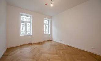 ++NEU++ Hochwertige 3-Zimmer Altbauwohnung mit Balkon ERSTBEZUG nahe Augarten ++Luftwärmepumpe++