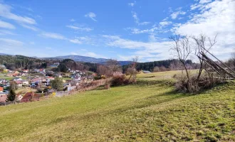 5 Min. vor Graz. - Erhöhte Lage mit Fernblick. - Wohn-Baugrund mit perfekter Autobahn-Anbindung!