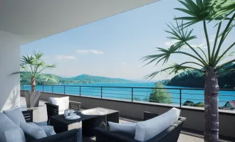 BEIM SEE WOHNEN - Wörthersee Penthouse mit Seeblick und Marinastellplatz (optional)