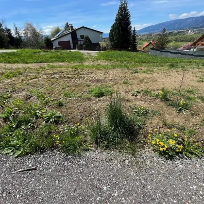 Baugrund im Grünen mit Bergblick - Bild 2