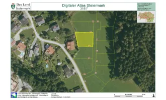 Baugrund mit 745 m² nahe Knittelfeld