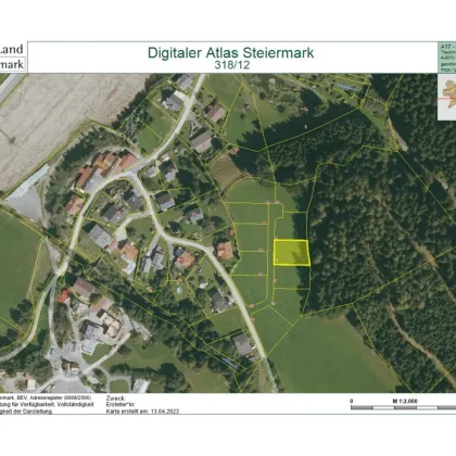 715 m² Baugrund mit wunderbarer Aussicht auf Knittelfeld - Bild 2