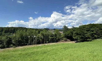 Sonniges Grundstück am Kaiserberg mit atemberaubendem Weitblick über Lannach