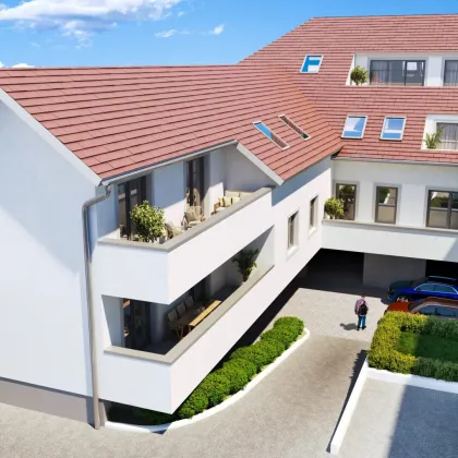 geräumige 3 Zimmer plus 13 m² Balkon- noch individuell planbar - Neubau mitten in Traiskirchen - Bild 2