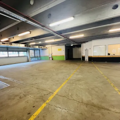 Top Lagerfläche (ca. 1.060 m2 ), inkl. Lastenlift/3 Laderampen, Parkplätzen, mit zusätzlicher Möglichkeit Bürofläche ( ca.200 m² ) anzumieten - Bild 3