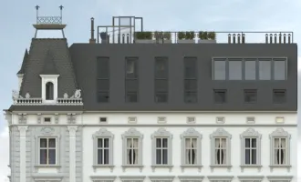 Top DG Wohnung mit Balkon - 2 großzügige Zimmer, alles auf einer Ebene! Luft-Wasserwärmepumpe, Klima und Photovoltaik!