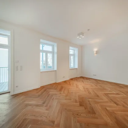 Heller 3-Zimmer-Erstbezug mit Balkon in revitalisierter Altbauliegenschaft nahe Kagraner Platz - Bild 2