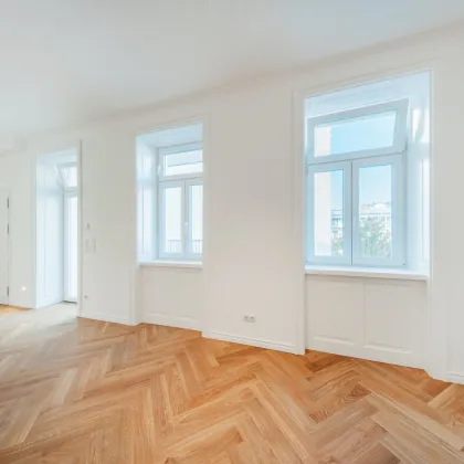 Heller 3-Zimmer-Erstbezug mit Balkon in revitalisierter Altbauliegenschaft nahe Kagraner Platz - Bild 3