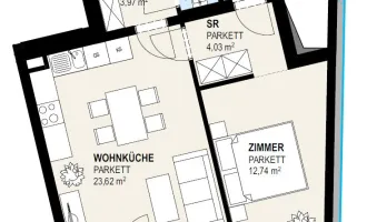 Top 2A | Vorsorgen in Weingegend – 51 m²