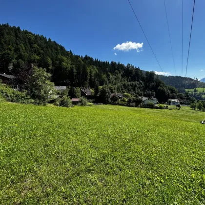 Baugrundstück in sonniger, ruhiger Lage mit Blick auf die Berge und Stadt Liezen! ZWEITWOHNSITZFÄHIG! - Bild 2