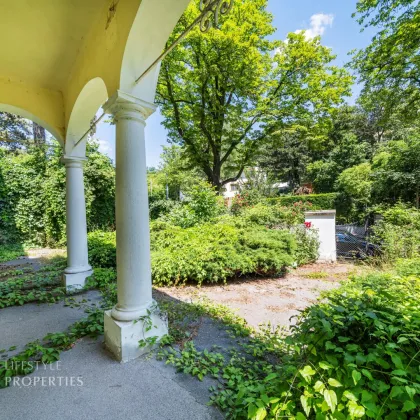 Historische Villa mit Studie für Ausbauprojekt in Grinzinger Bestlage - Bild 2