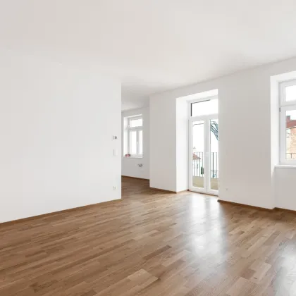 SOMMERAKTION - neue PREISE | 3-Zimmer Altbauwohnung mit hofseitigem Balkon | ERSTBEZUG nach Sanierung | Elterleinplatz u. neue U5 in Gehweite - Bild 3