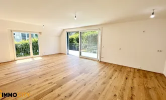 Dachtraum, 2 Zimmer-Wohnung + 17 m² Balkon, Erstbezug, Erstklassige Ausstattung, Neubau, luxuriös + Garage